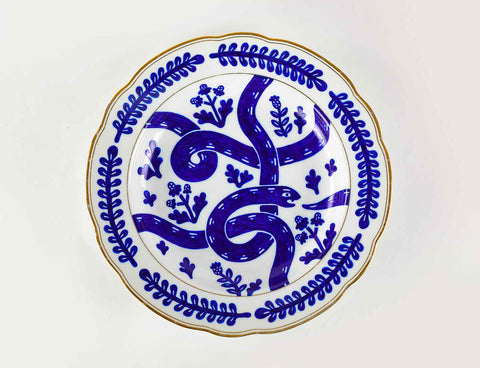 Assiette Le Serpent et le Crabe