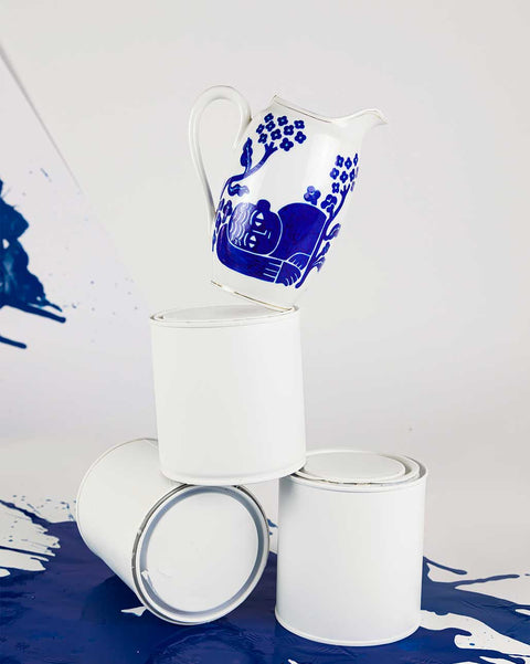 Pot à lait L'Ours et l'Amateur des Jardins