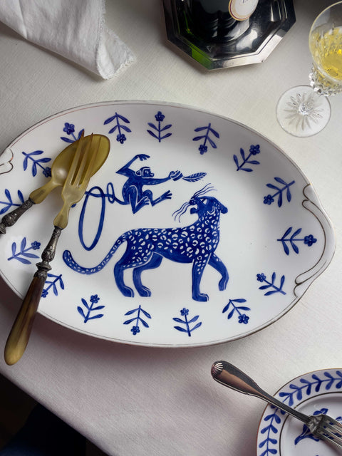 Plat Le Singe et le Léopard